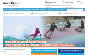 Il sito online di Mundo-Surf
