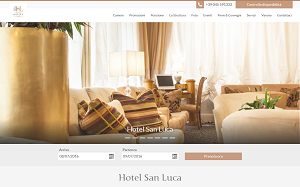Il sito online di Hotel San Luca Verona