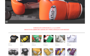 Il sito online di Matador Boxing