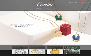 Il sito online di Cartier Orologi