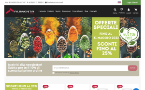 Il sito online di Alimenta Italy