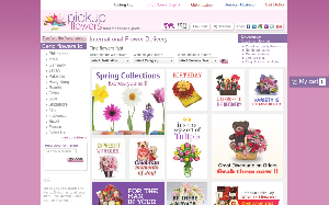 Il sito online di Pickupflowers