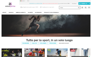 Il sito online di Anima Sportiva