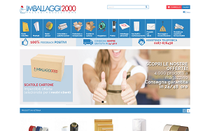 Il sito online di Imballaggi 2000