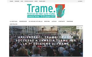 Il sito online di Trame Festival