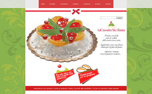 Il sito online di La Cassata Siciliana
