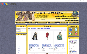Il sito online di Venice Atelier