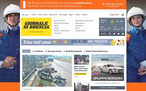 Il sito online di Giornale di Brescia