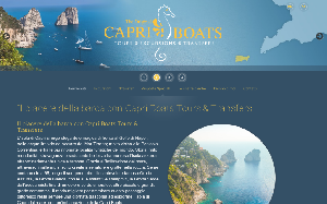 Il sito online di Capri Boats