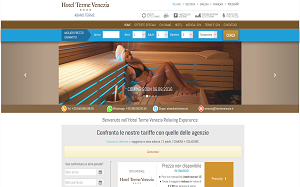 Il sito online di Hotel Terme Venezia