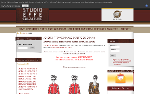 Il sito online di Studio EFFE Calzature