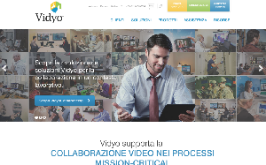 Il sito online di Vidyo
