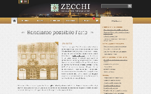 Il sito online di Zecchi