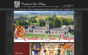 Il sito online di Castello di San Pelagio