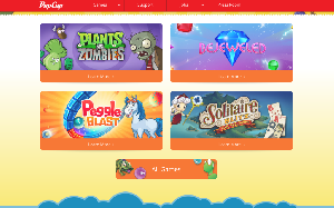 Il sito online di PopCap Games