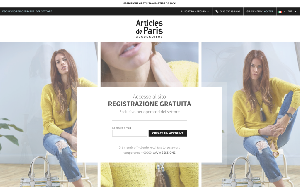 Il sito online di Articles de Paris