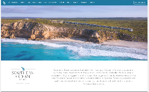 Il sito online di Southern Ocean Lodge