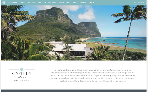 Il sito online di Lord Howe luxury