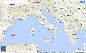 Il sito online di Google Maps