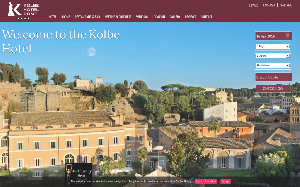 Il sito online di Kolbe Hotel Roma