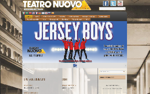 Il sito online di Teatro Nuovo di Milano