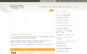 Il sito online di Slang corsi spagnolo