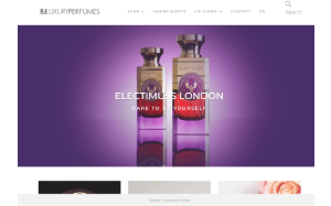 Il sito online di BJ Luxury Perfumes