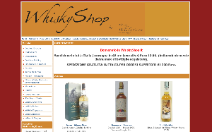 Visita lo shopping online di Whisky shop