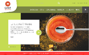 Il sito online di CAST alimenti la scuola di cucina