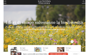 Il sito online di La Cucina Italiana