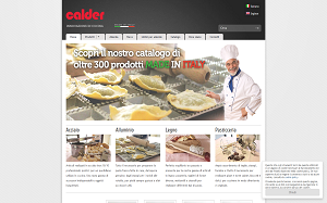 Il sito online di Calder