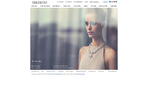 Il sito online di Mikimoto