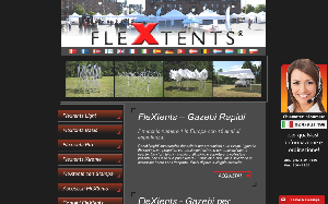 Il sito online di Flextents