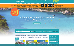 Il sito online di Vacanze Karambola