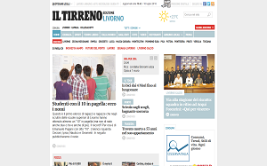 Il sito online di Il Tirreno Livorno