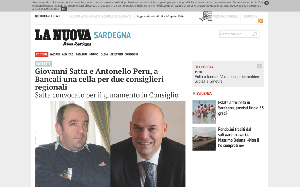 Il sito online di La Nuova Sardegna