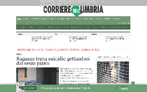 Il sito online di Corriere dell'Umbria