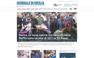Il sito online di Giornale di Sicilia