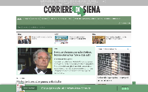 Il sito online di Corriere di Siena