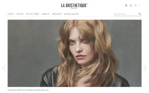 Il sito online di La Biosthetique Paris