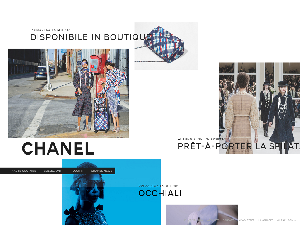 Il sito online di Chanel