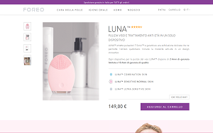 Visita lo shopping online di Foreo Luna