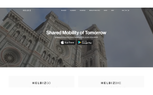 Il sito online di Helbiz