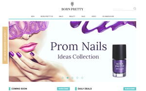 Il sito online di Born Pretty Store