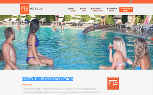 Il sito online di Hotel Club Holiday Beach