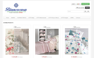 Visita lo shopping online di Bianco Casa