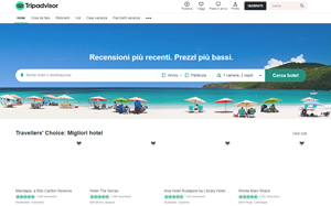 Il sito online di Tripadvisor Hotels