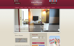 Il sito online di Viola Palace Hotel