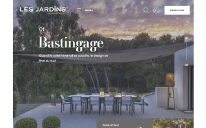 Il sito online di Les jardins