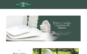 Il sito online di La Porcellana Bianca